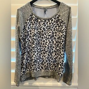 Kut From the Kloth Benter Mixed Material Top